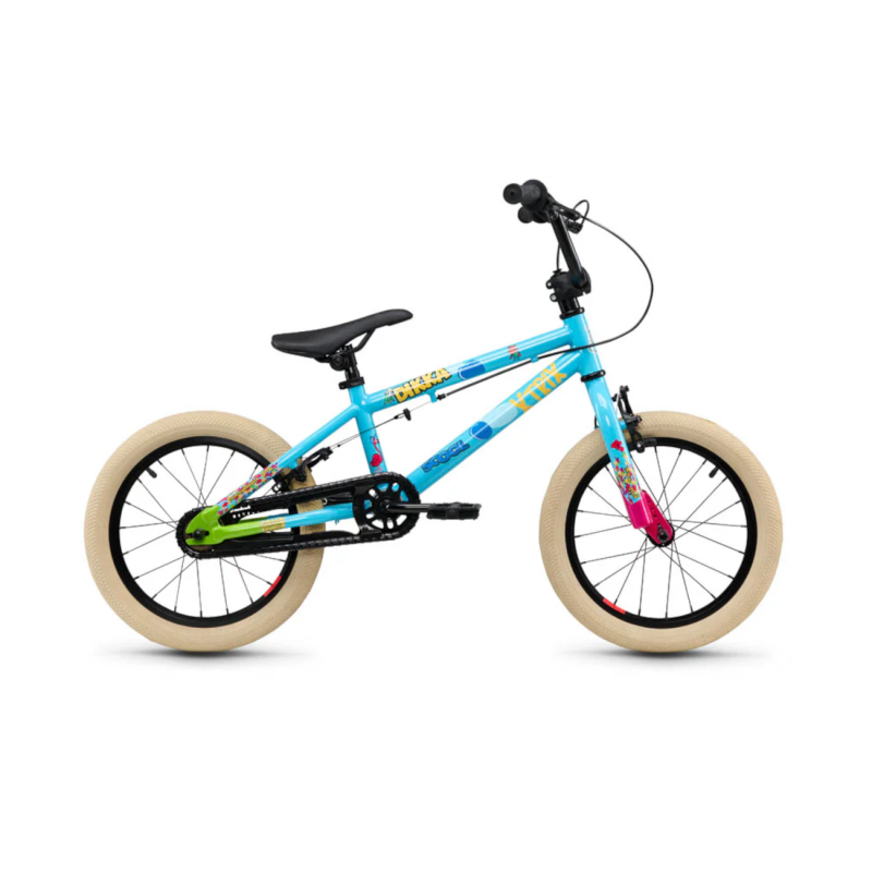 Children's bicycle S´COOL DIKKA BMX 16", blue