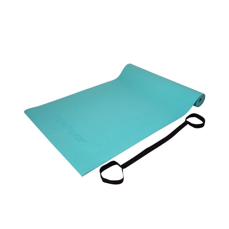 Yoga mat TUNTURI TPE Yogamat 4mm, turquoise