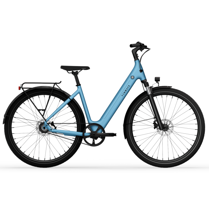 Electric bicycle TENWAYS CGO800S (2025) Sky Blue