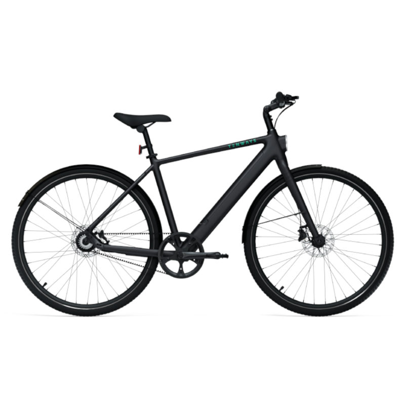 Электровелосипед TENWAYS CGO600 PRO (2025) Полуночный черный