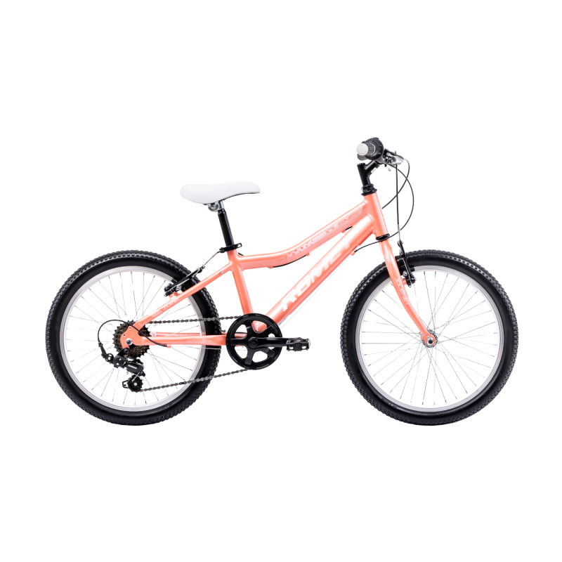 Детский велосипед ROMET Jolene 20 KID 1 (2025) розово-белый