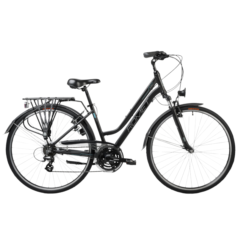 Велосипед ROMET Gazela, 28″ черный