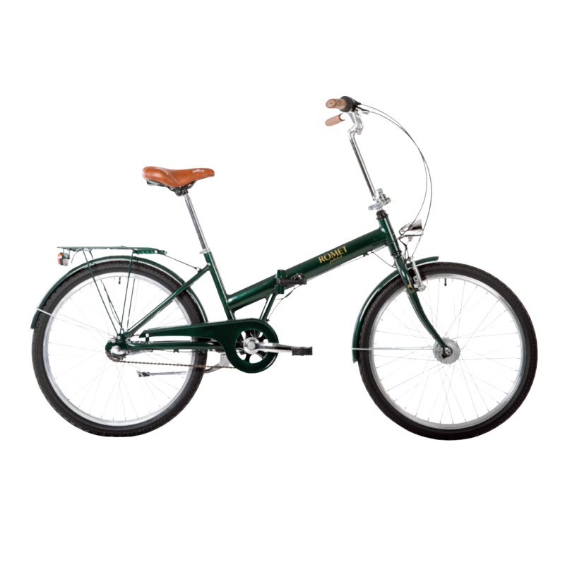 Складной велосипед ROMET Jubilat Classic, 24″ зеленый
