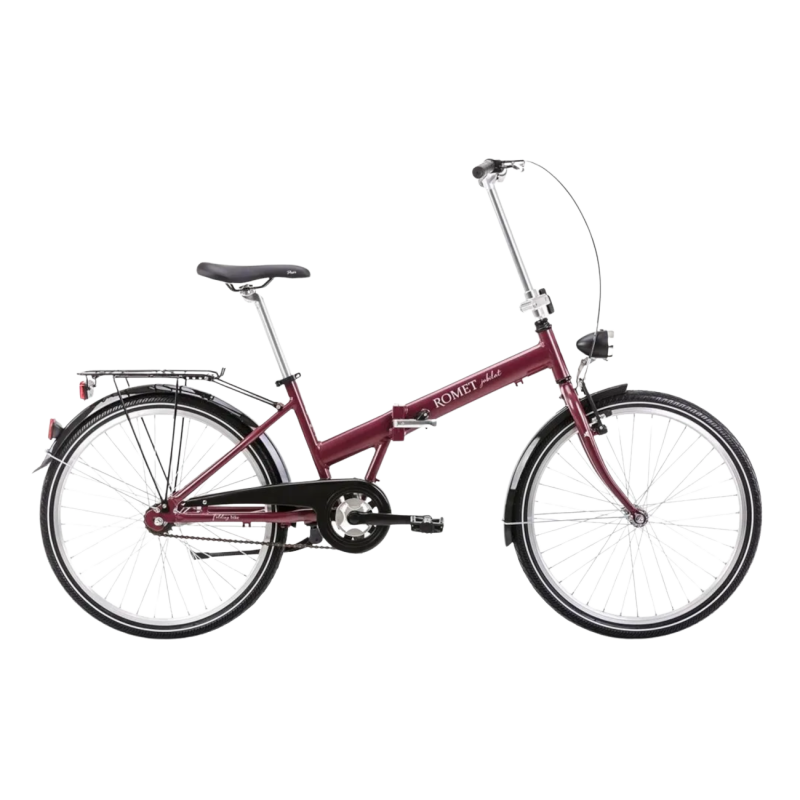 Saliekamais velosipēds ROMET Jubilat, sarkans