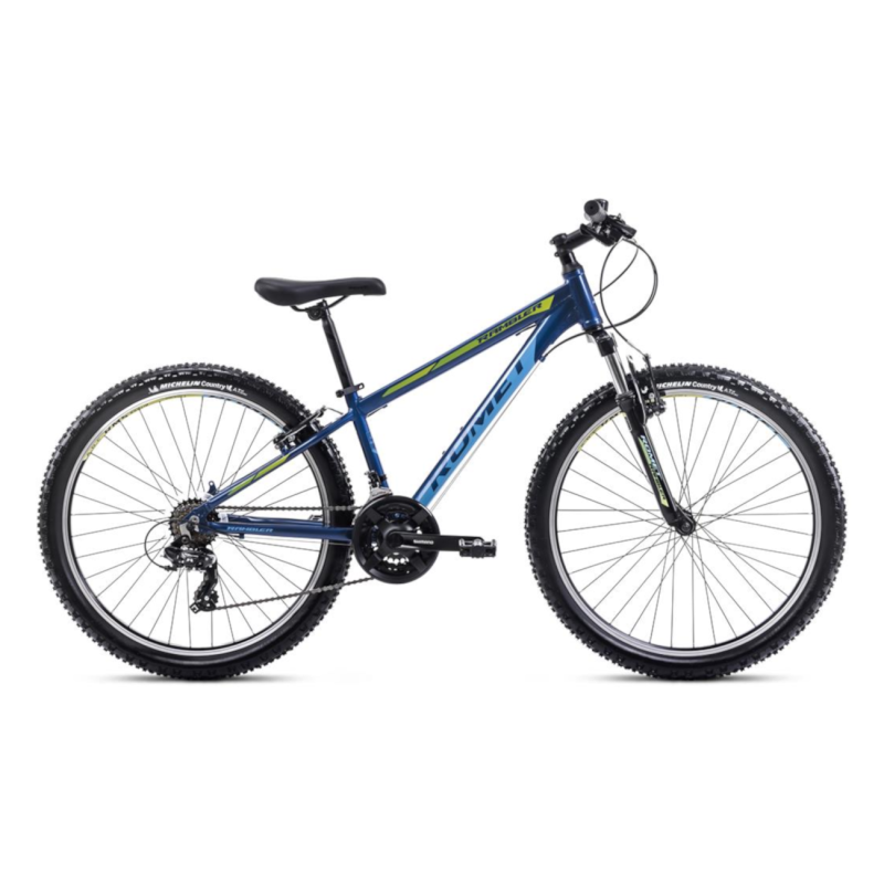Велосипед детский ROMET Rambler R6.1 (2024) 26″ сине-желтый, 12-14 лет