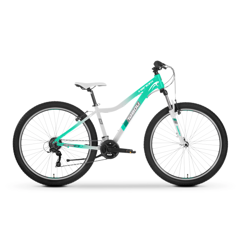 Noorte jalgratas TABOU Venom 1.0 W, 26″ münt-valge, 10-12 a