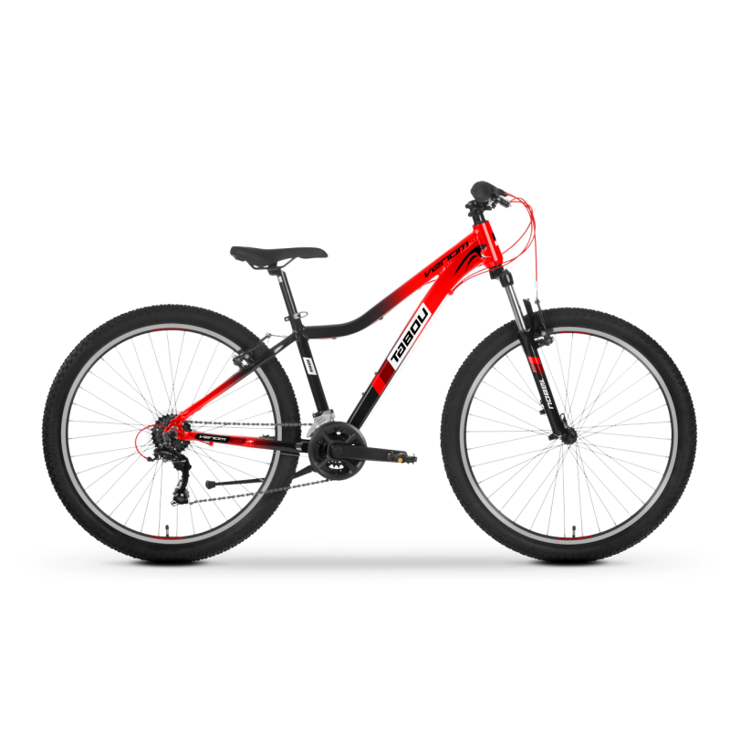 Youth bicycle TABOU Venom 1.0, 26″ red-black, 10-12 years