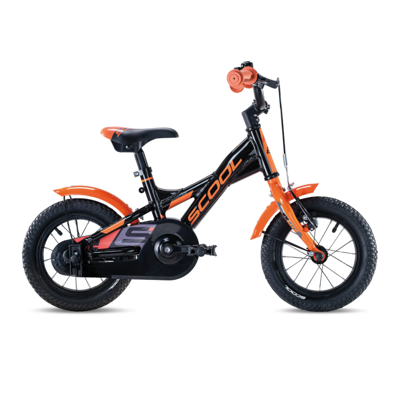 Laste jalgratas S’Cool XXlite, 12″ must-oranž
