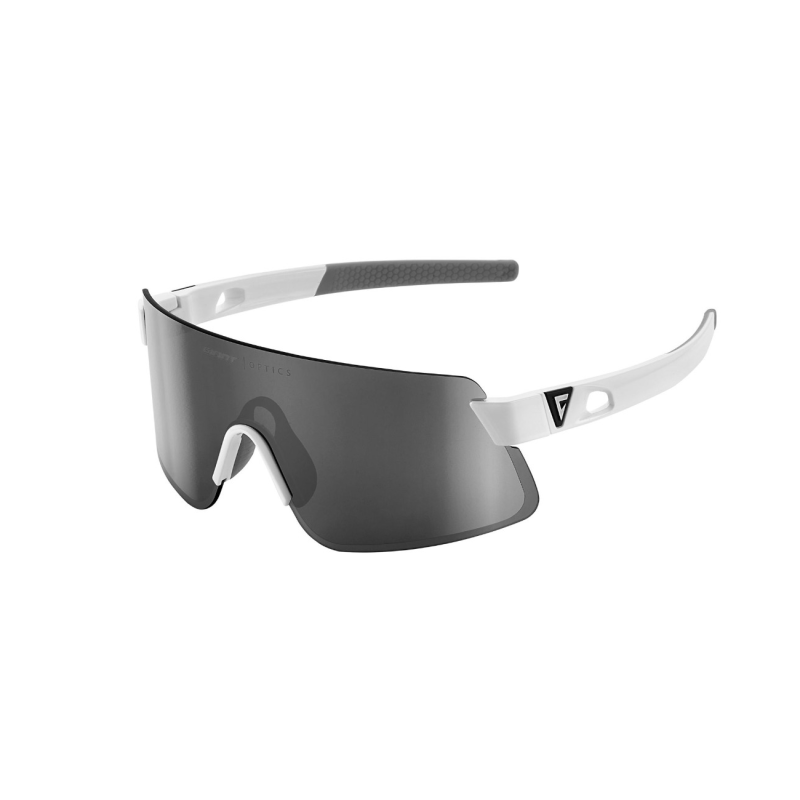Солнцезащитные очки GIANT Helio Glasses, белая оправа-фиолетовые линзы