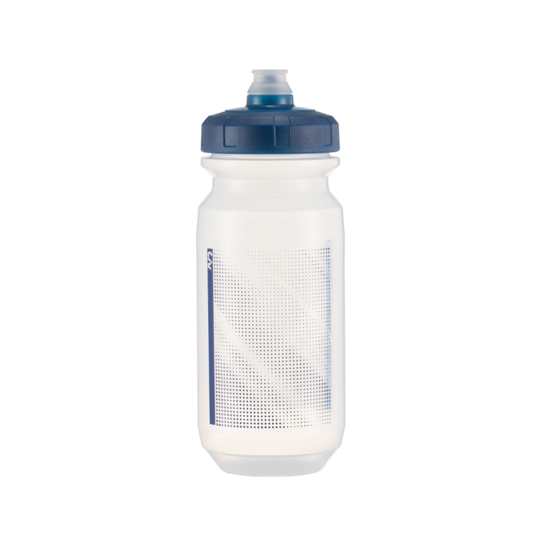Bottle LIV PourFast DoubleSpring 600ml, transparent/dark blue