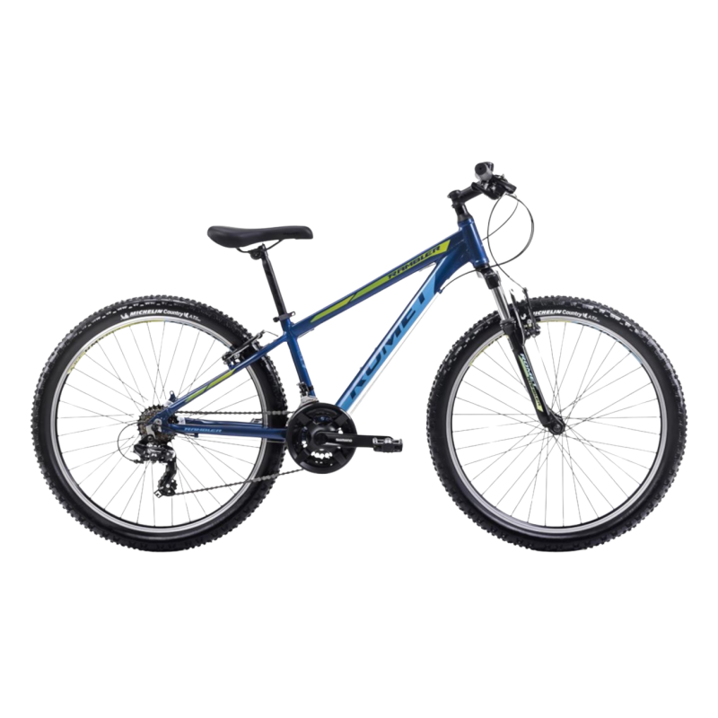 Велосипед детский ROMET Rambler R6.1, 26″ сине-желтый, 12-14 лет