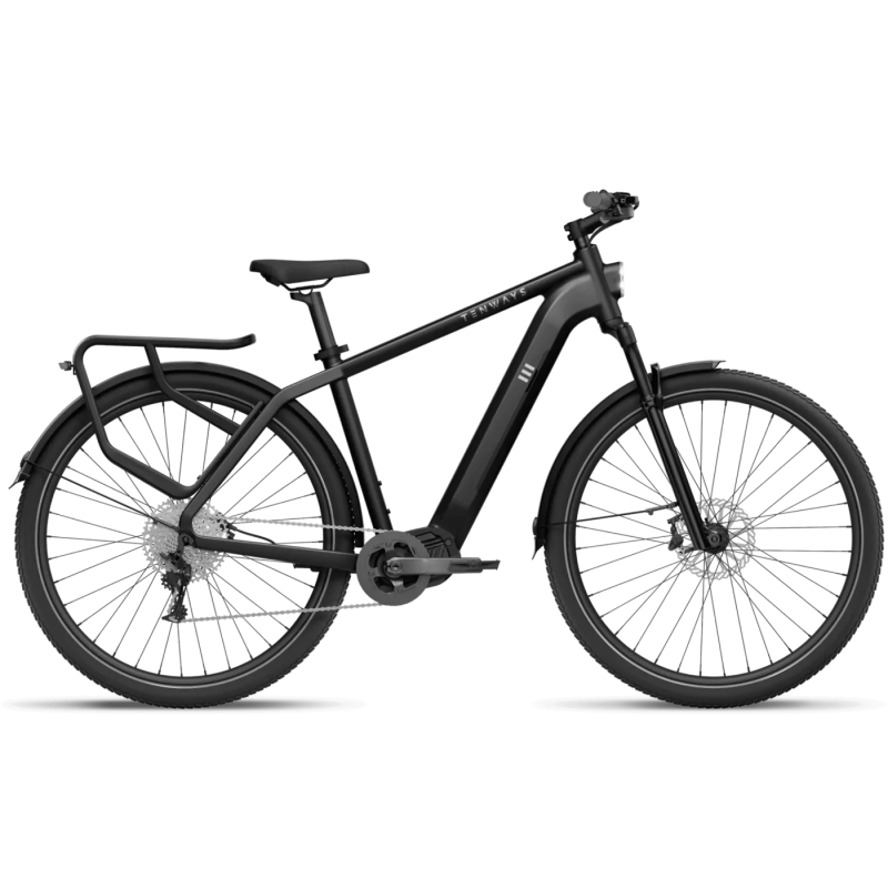 Электрический велосипед TENWAYS AGO X, 29 дюймов Midnight Black