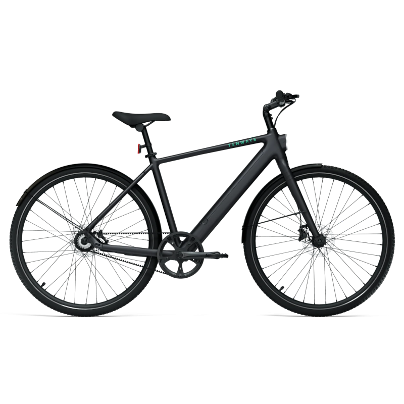 Elektrijalgratas TENWAYS CGO600 PRO (2025) Midnight Black