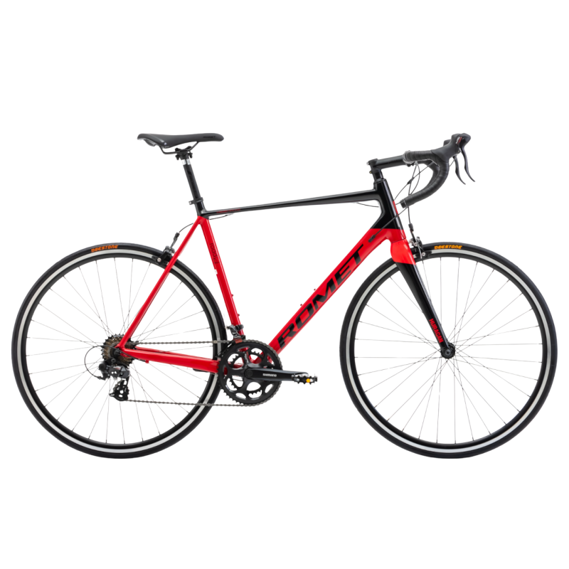 Šosejas velosipēds ROMET Huragan 1, sarkanmelns