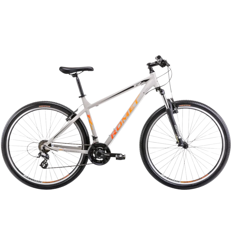 Велосипед ROMET Rambler R9.0, 29″ серо-черно-оранжевый