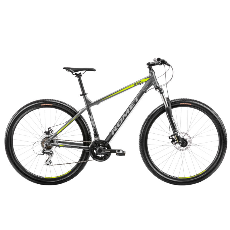 Велосипед ROMET Rambler R9.1: 29″ серо-зеленый