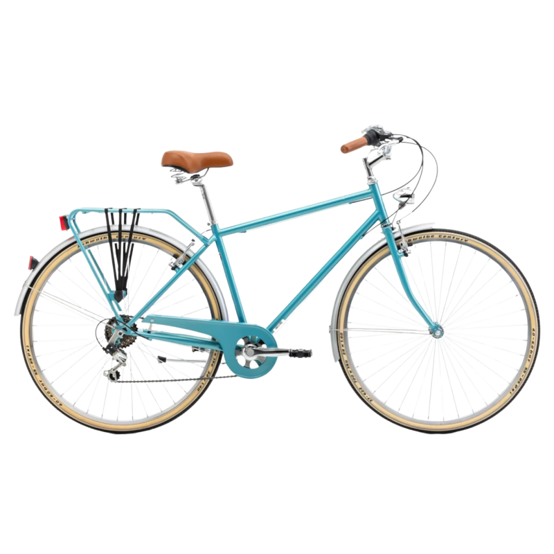 Велосипед ROMET Vintage Eco D, бирюзовый