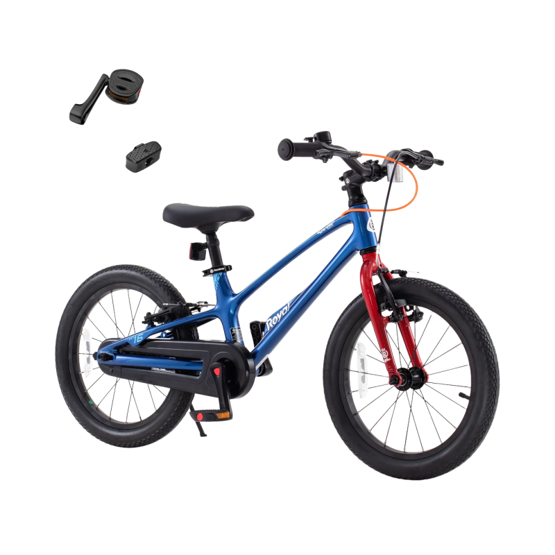 Laste jalgratas TABOU Royal Space Shark, 14″ sinine-punane