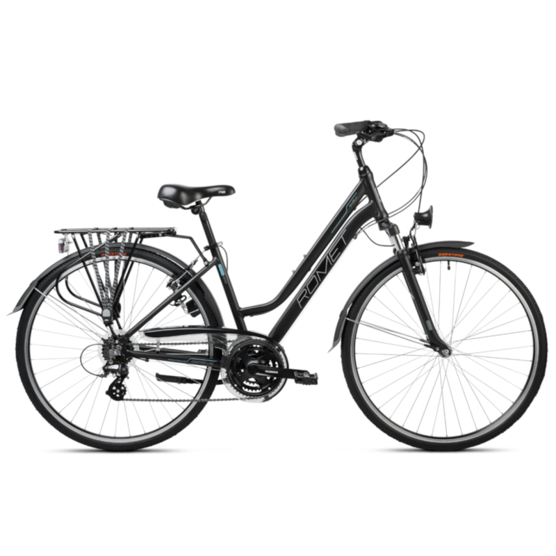 Bicycle ROMET Gazela, black-green