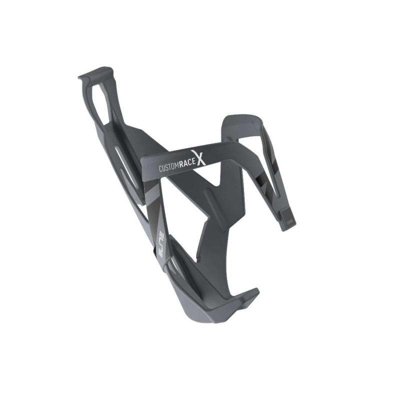 Pudelihoidja ELITE Bottle Cage Custom RaceX, hall-valge