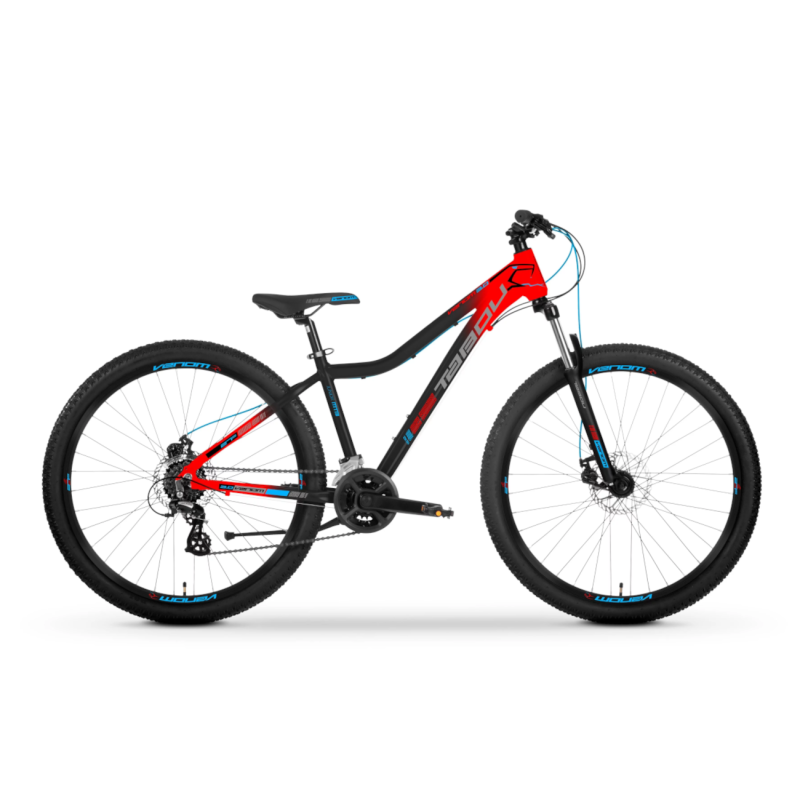Bērnu velosipēds TABOU Venom 3, 27.5″ sarkanmelns