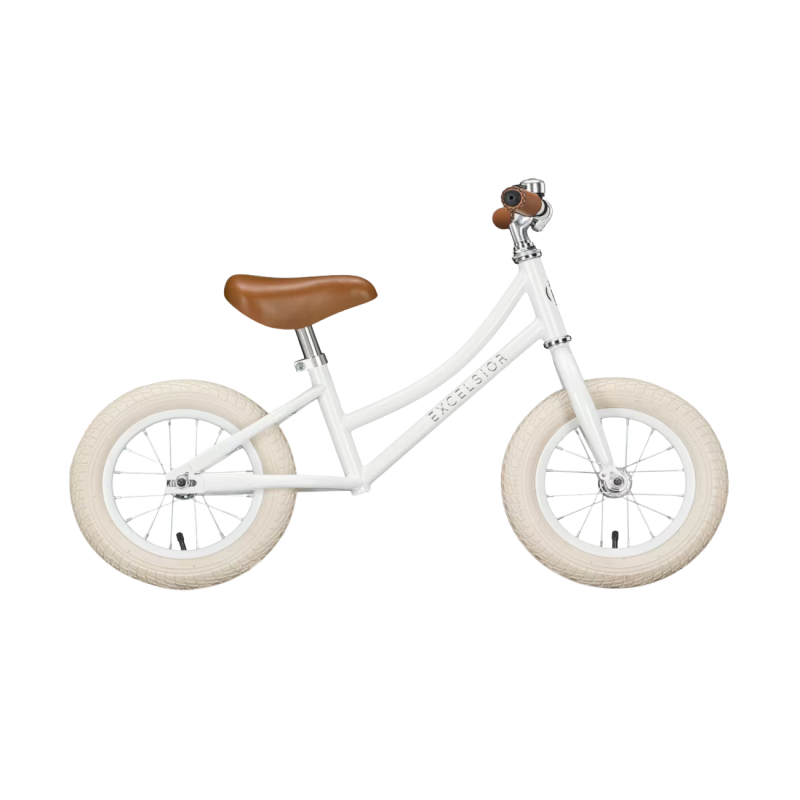 Līdzsvara velosipēds EXCELSIOR Retro Runner, 12″ krēmkrāsas
