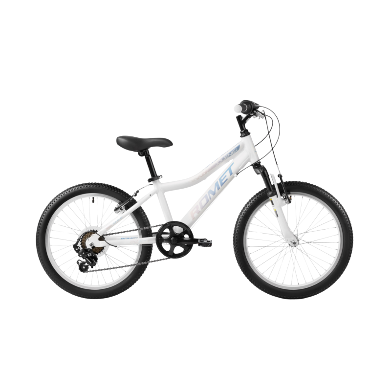 Bērnu velosipēds ROMET Jolene 20 KID 2, balts-zils-rozā