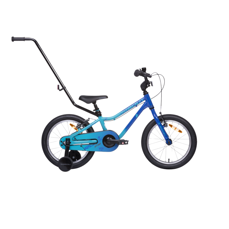 Lasten polkupyörä TABOU Rocket FR, 14″ siniturkoosi