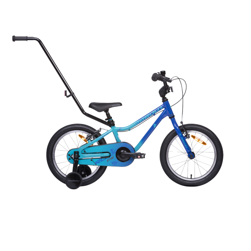 Bērnu velosipēds TABOU Rocket FR, 16″ zili tirkīza krāsā