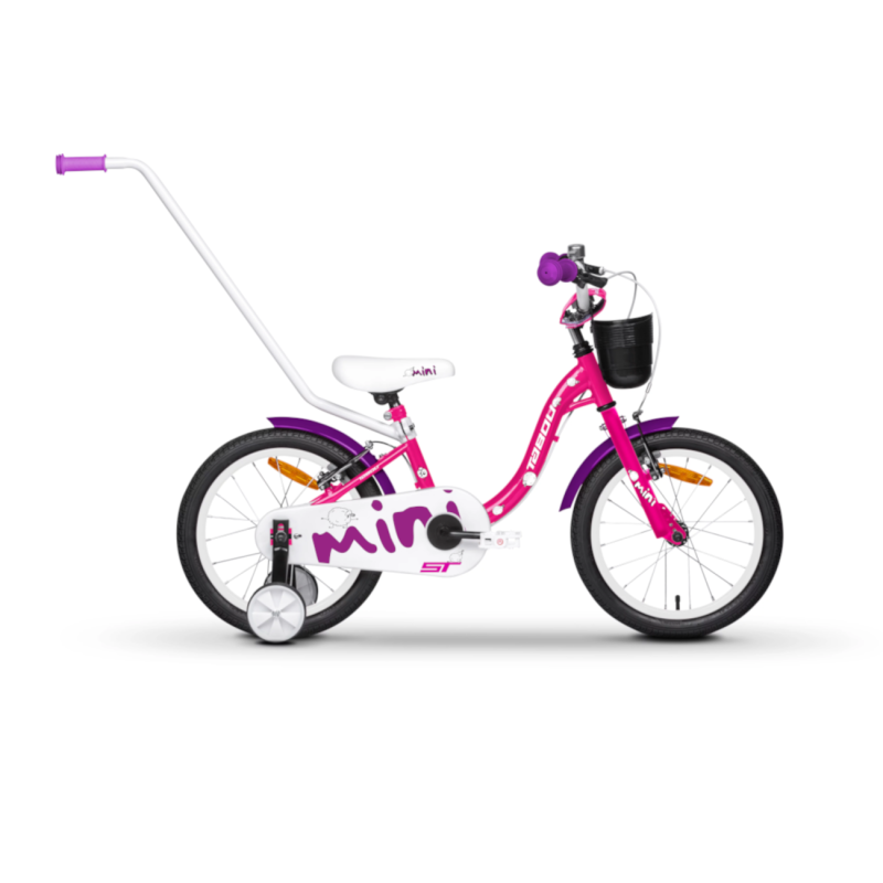 Lasten polkupyörä TABOU Mini ST, 20″ pinkki-valkoinen