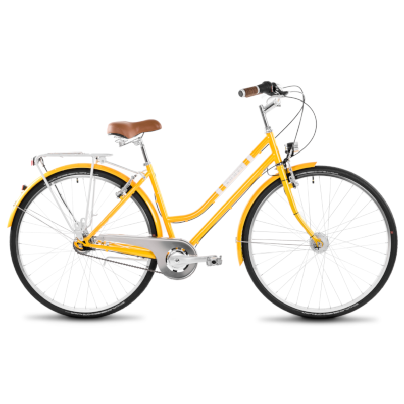 Polkupyörä ROMET Vintage LTD D, keltainen