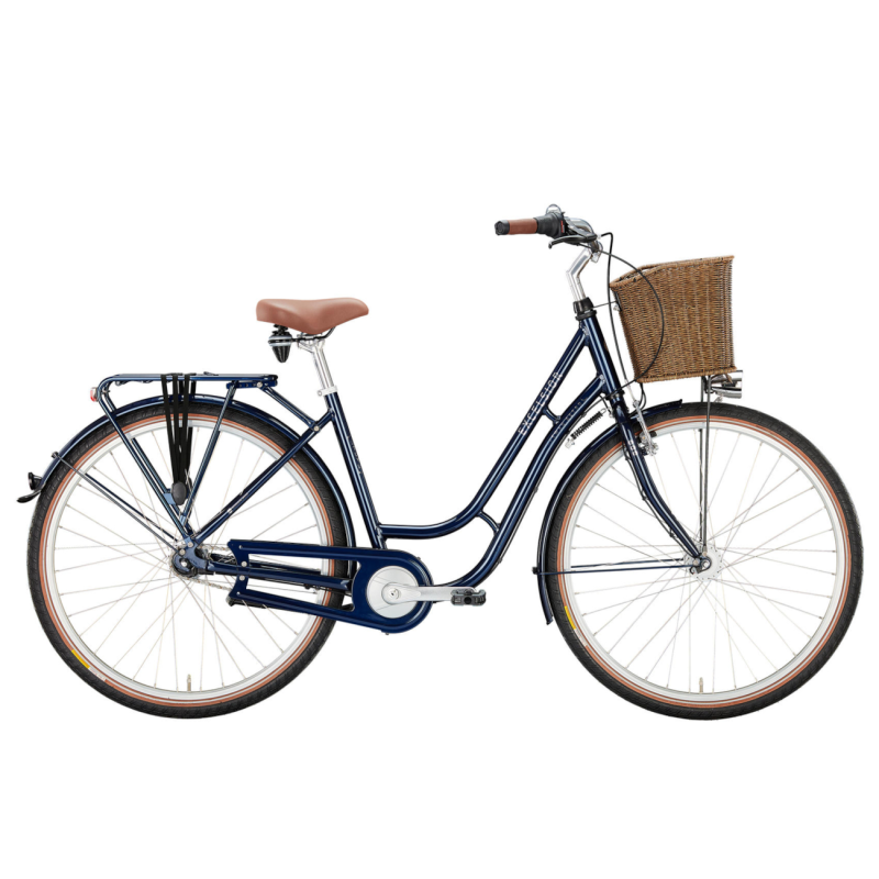 Jalgratas EXCELSIOR Swan Retro ALU, tumši zils