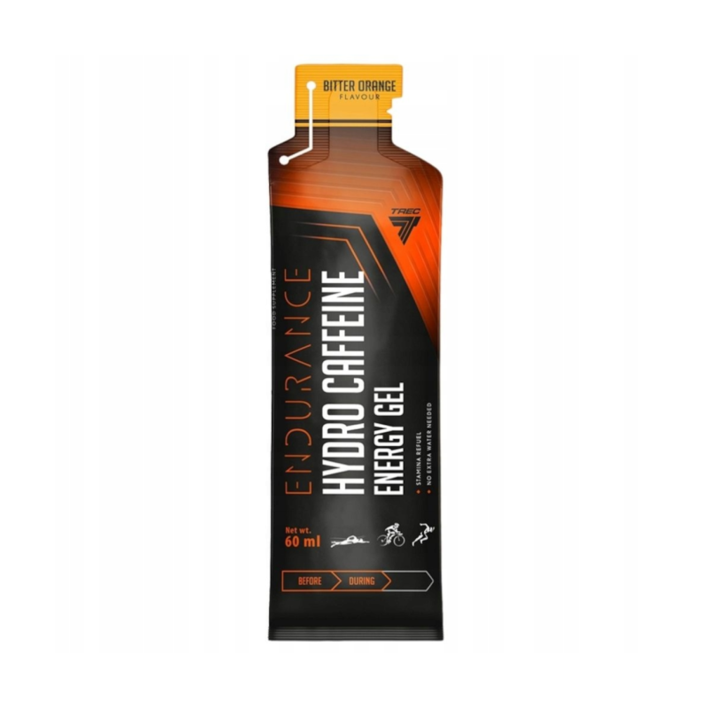 Energageel TREC Hydro Caffeine -energiageeli 60ml, pomeranssi