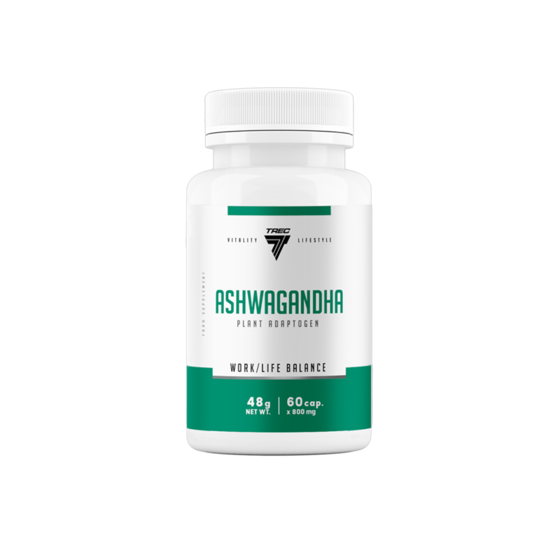 Adaptogeeni TREC Ashwagandha, 60 kapselia