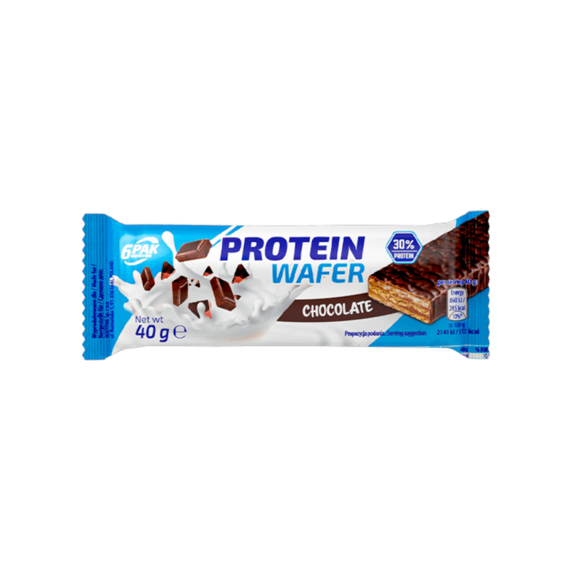 Proteiinipatukka 6PAK Proteiinivohveli 40g Suklaa