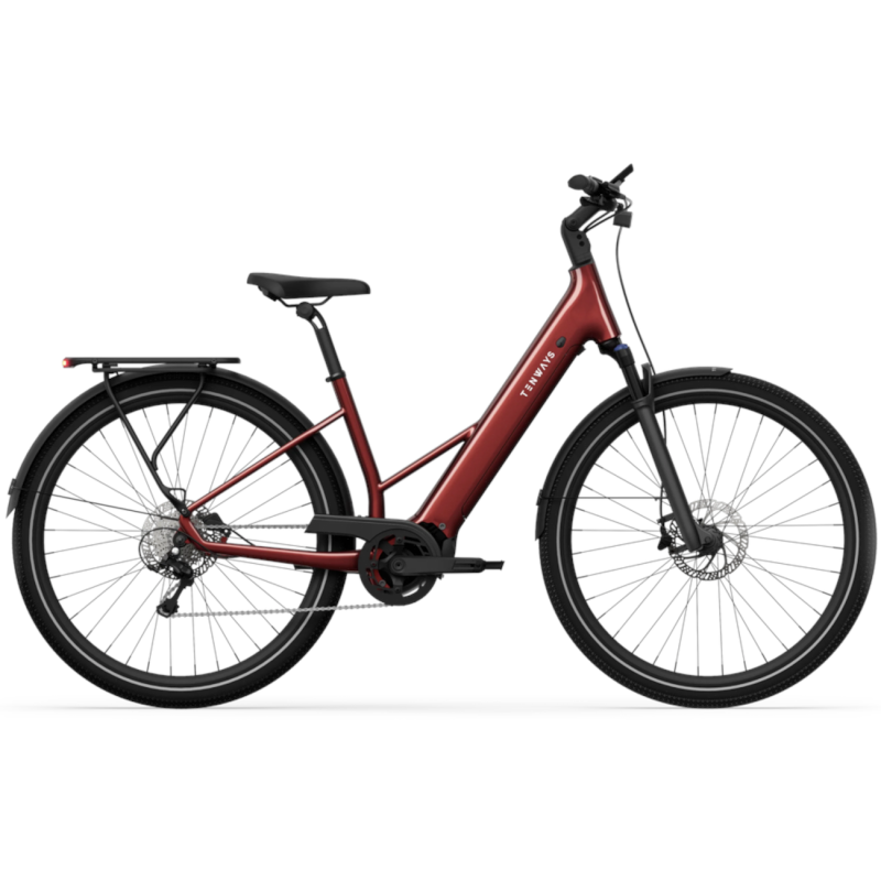 Elektriskā jardiņa TENWAYS Ago Air, samtaina sarkana
