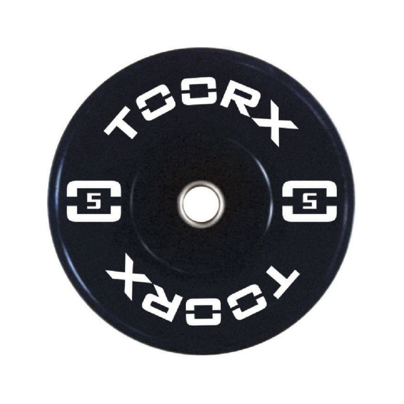 Weight plate TOORX Bumper Plate Absolute, 50 mm, 5 kg