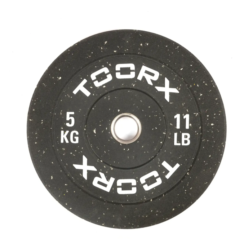 Weight plate TOORX Bumper Plate Crumb, 50 mm, 5 kg