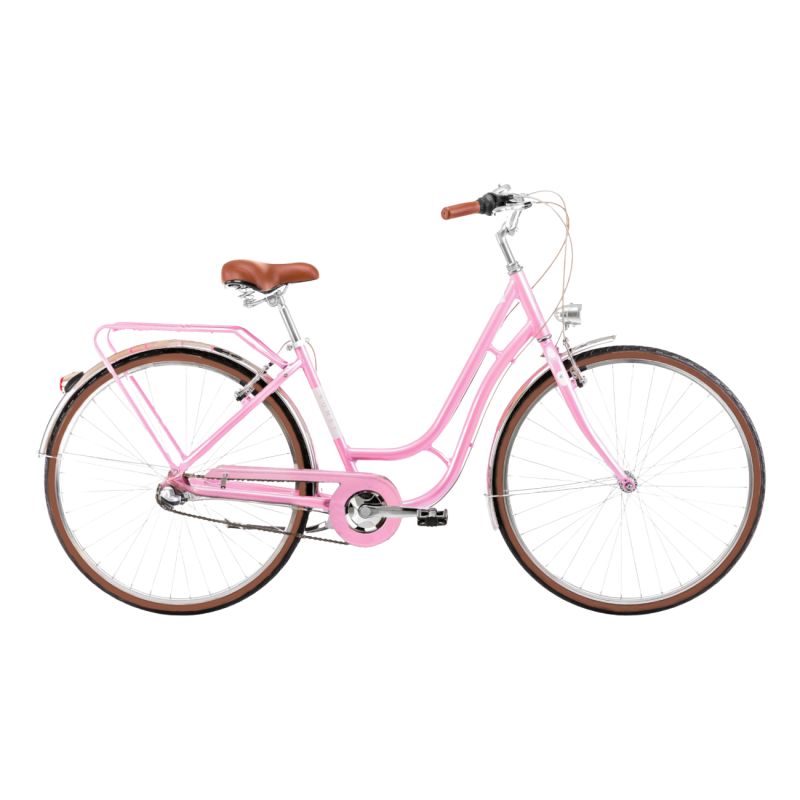 Velosipēds ROMET Luiza Classic 26, rozā
