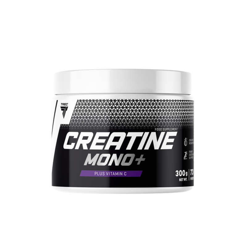 Kreatīna komplekss TREC CREATINE MONO+ 300g, Zaļais ābols