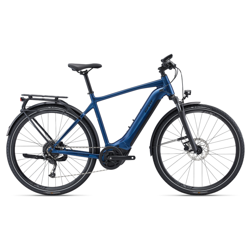 Elektriskais velotrenažieris GIANT Explore E+ 2D GTS, metāliski tumši zils