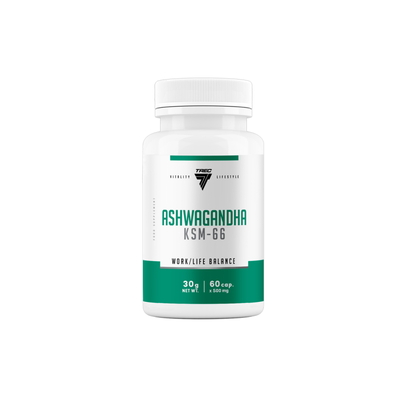 Adaptogen TREC Ashwagandha KSM-66, 60 capsules
