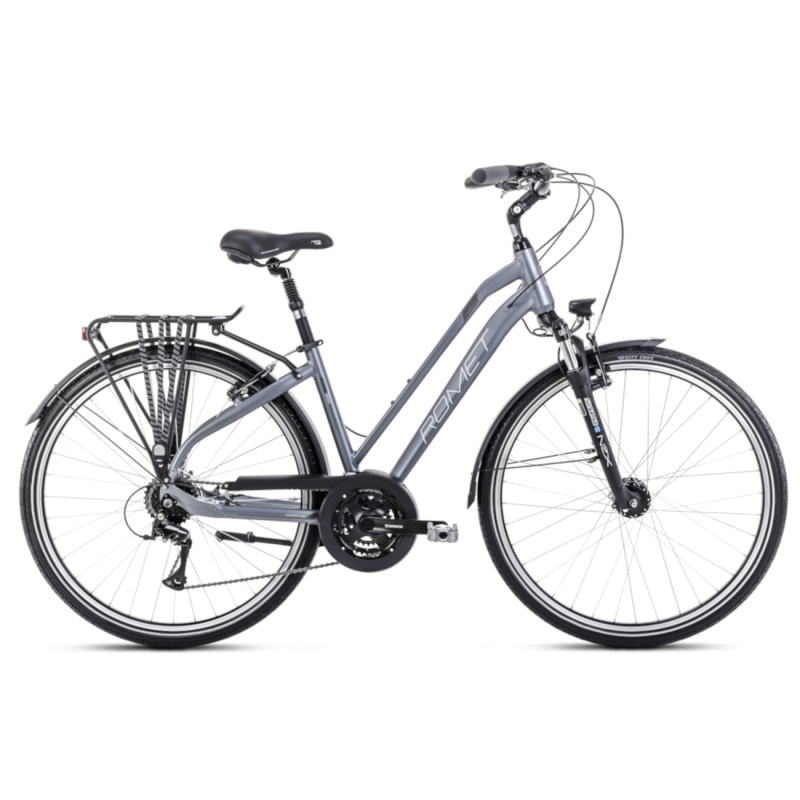 Velosipēds ROMET Gazela 5, sudrabpelēks