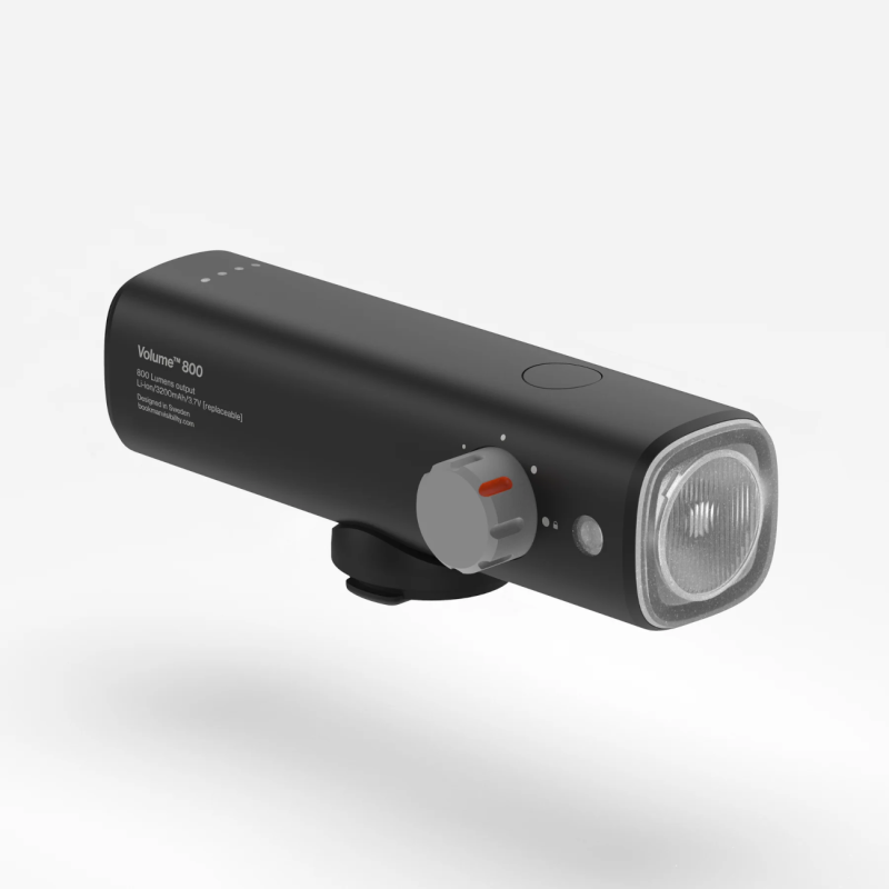 Priekšējais lukturis BOOKMAN Volume 800, melns