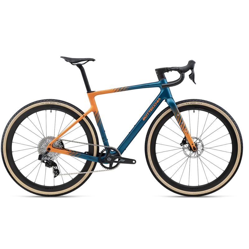 Grants velosipēds BOTTECCHIA Gravel Overland – GRX400 20s – 34 Blue Orange