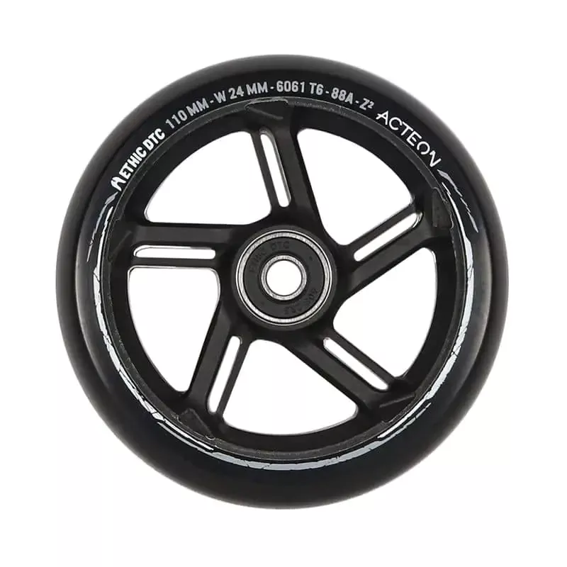Ratu tvērējs Ethic Acteon Wheel 110mm Black