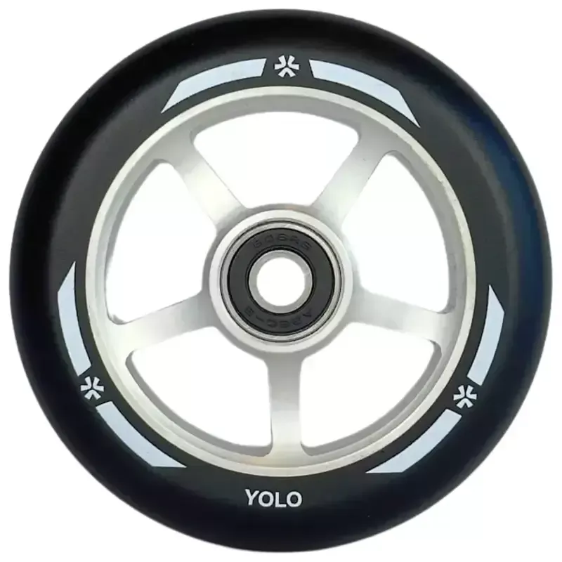 Skrejritenis Union Yolo Pro Scooter Wheel 100mm Raw/Black