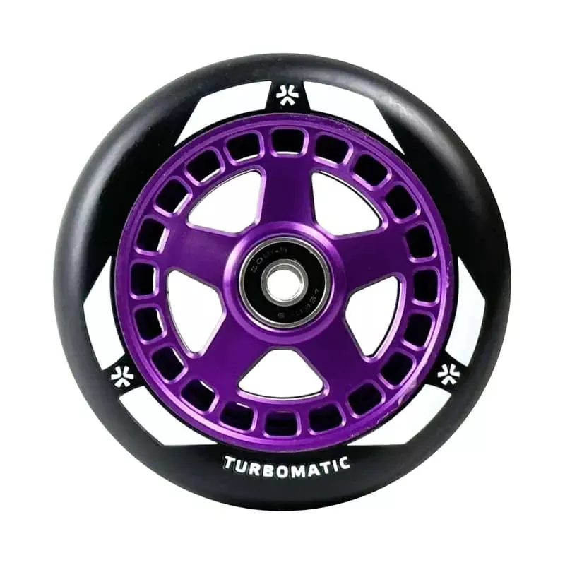 Union Turbomatic V2 Pro -scootin rengas 110mm violetti/musta