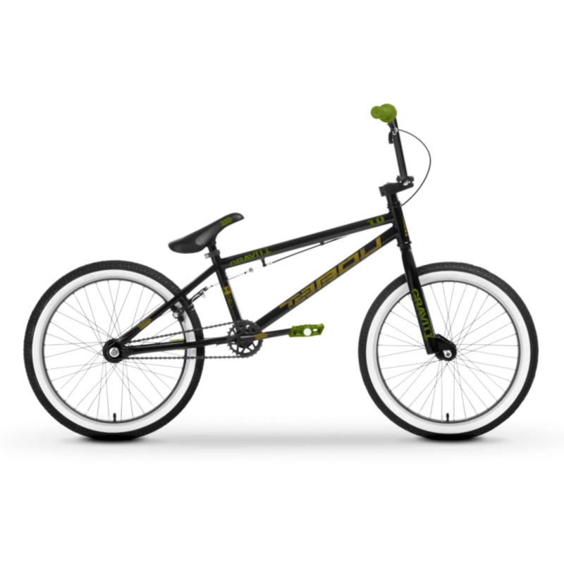 BMX velosipēds TABOU BMX Gravity 3.0, 20″ melns-zaļš