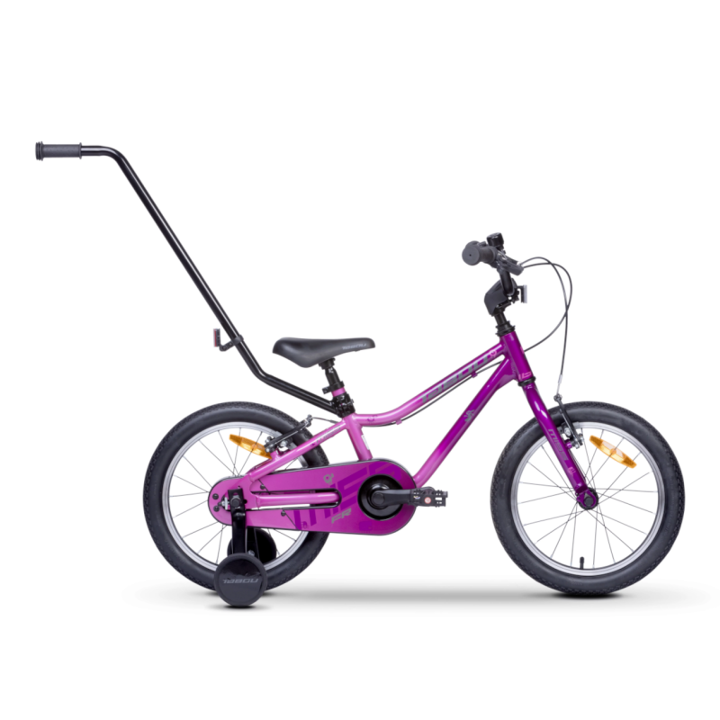 Bērnu velosipēds TABOU Miss FR, 16″ rozā-violets